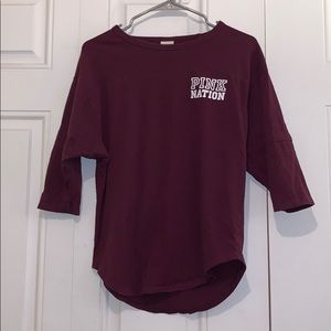 PINK Long Sleeve Tee